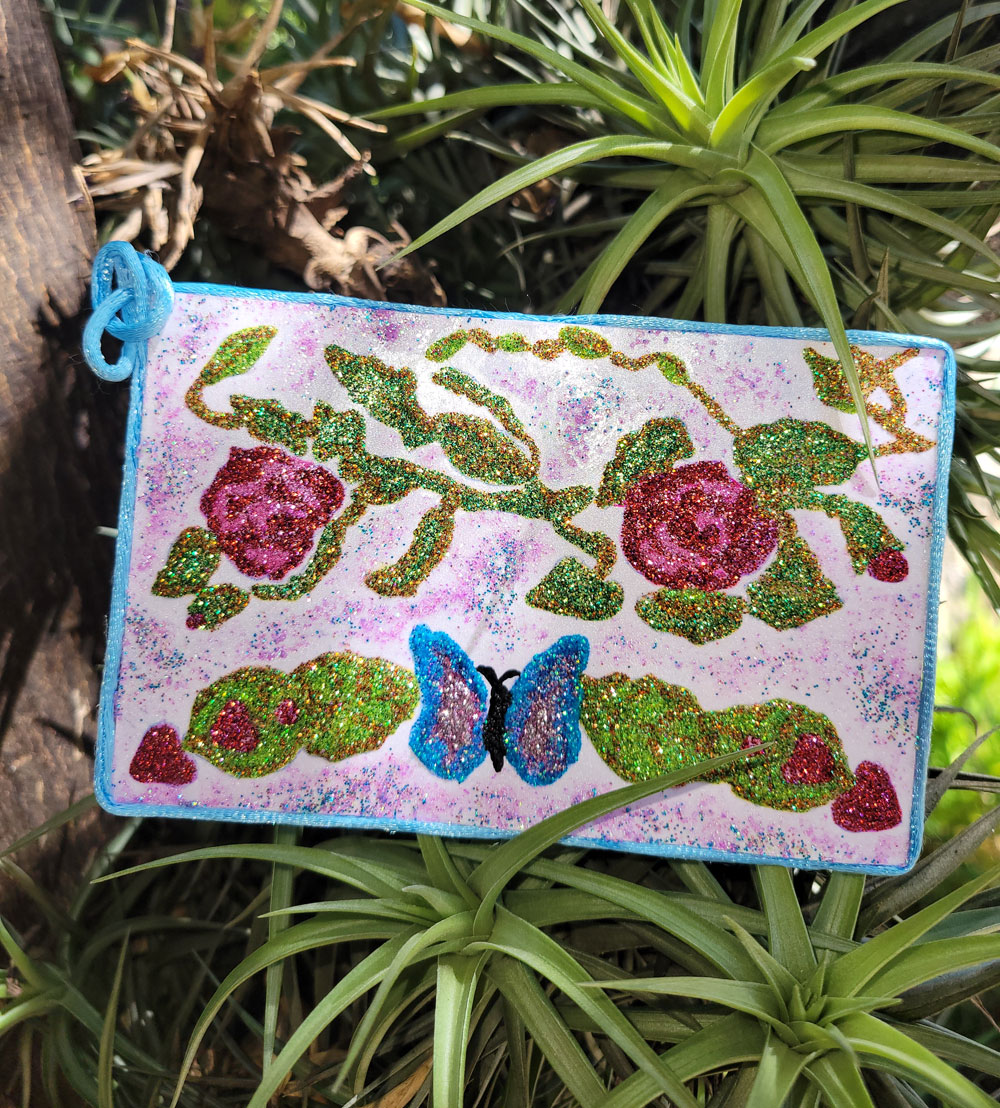 Carte créative Rose