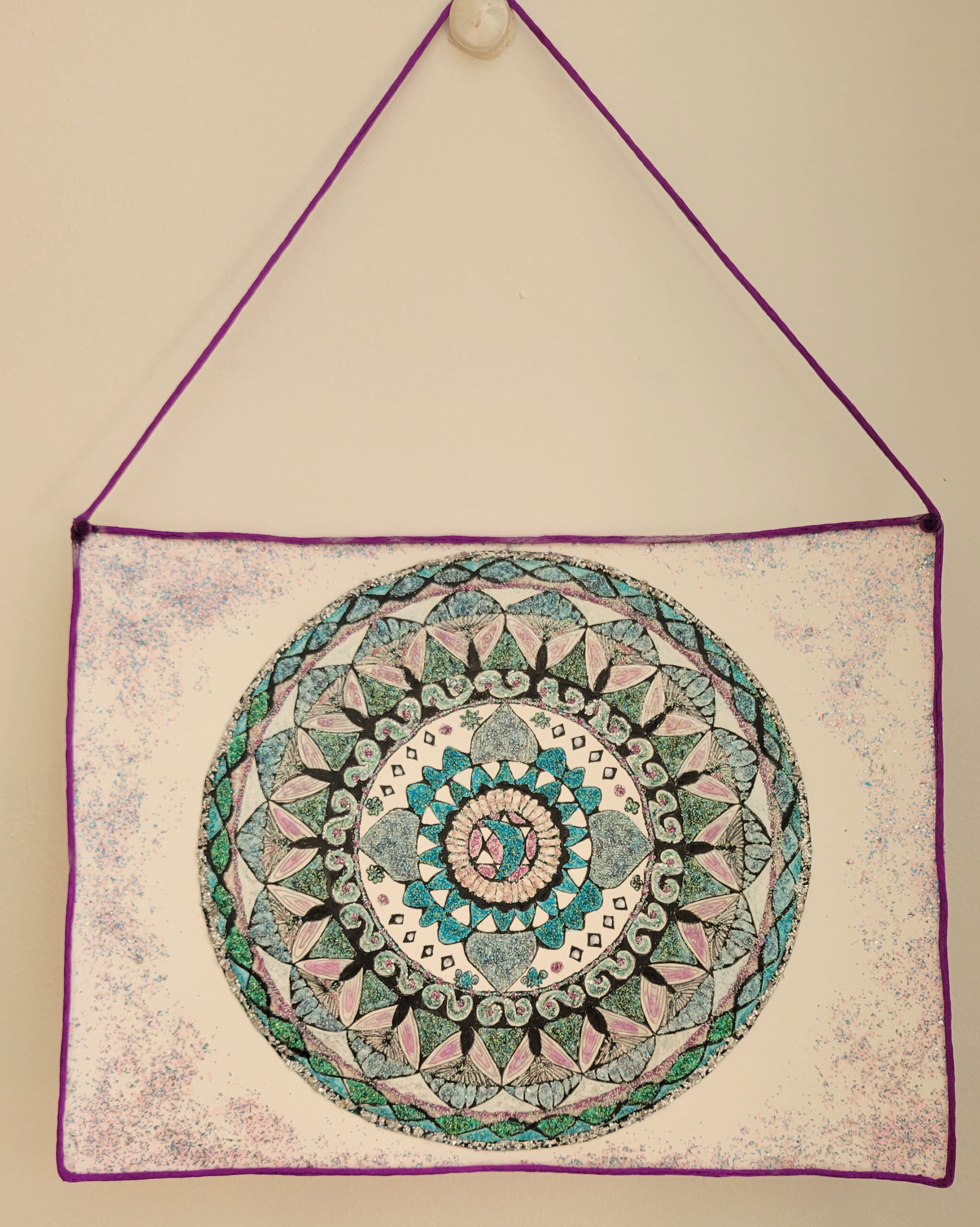 Mandala inspiré la lune