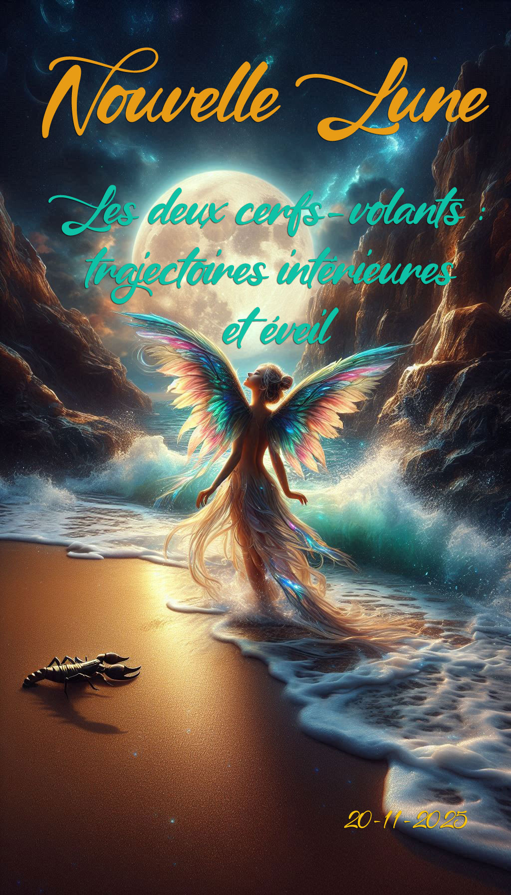 Nouvelle Lune en Scorpion : Le Miroir de Ton Âme