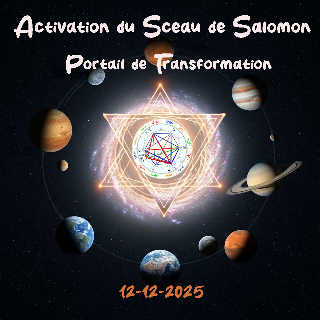 Activation du Sceau de Salomon et Portail de Transformation 12/12/2025