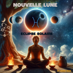 Nouvelle Lune du 29 mars 2025 en Poissons – Éclipse Solaire Partielle