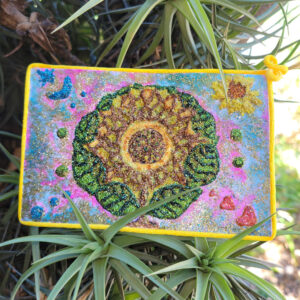 Carte créative Tournesol