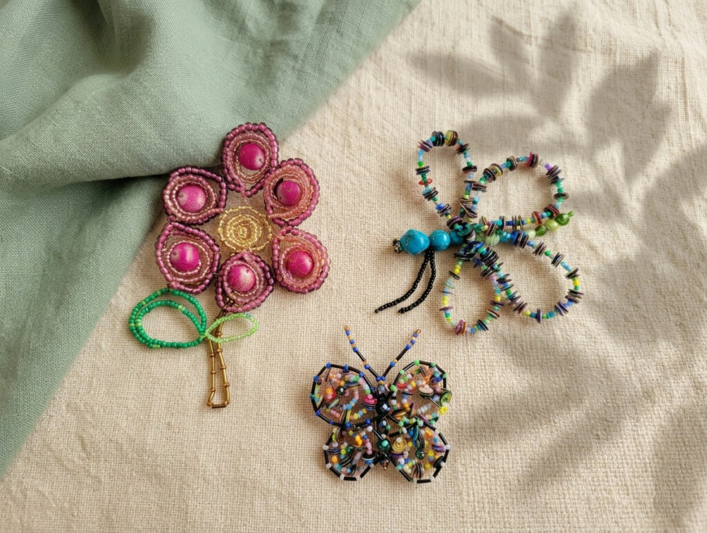 Broches décoration