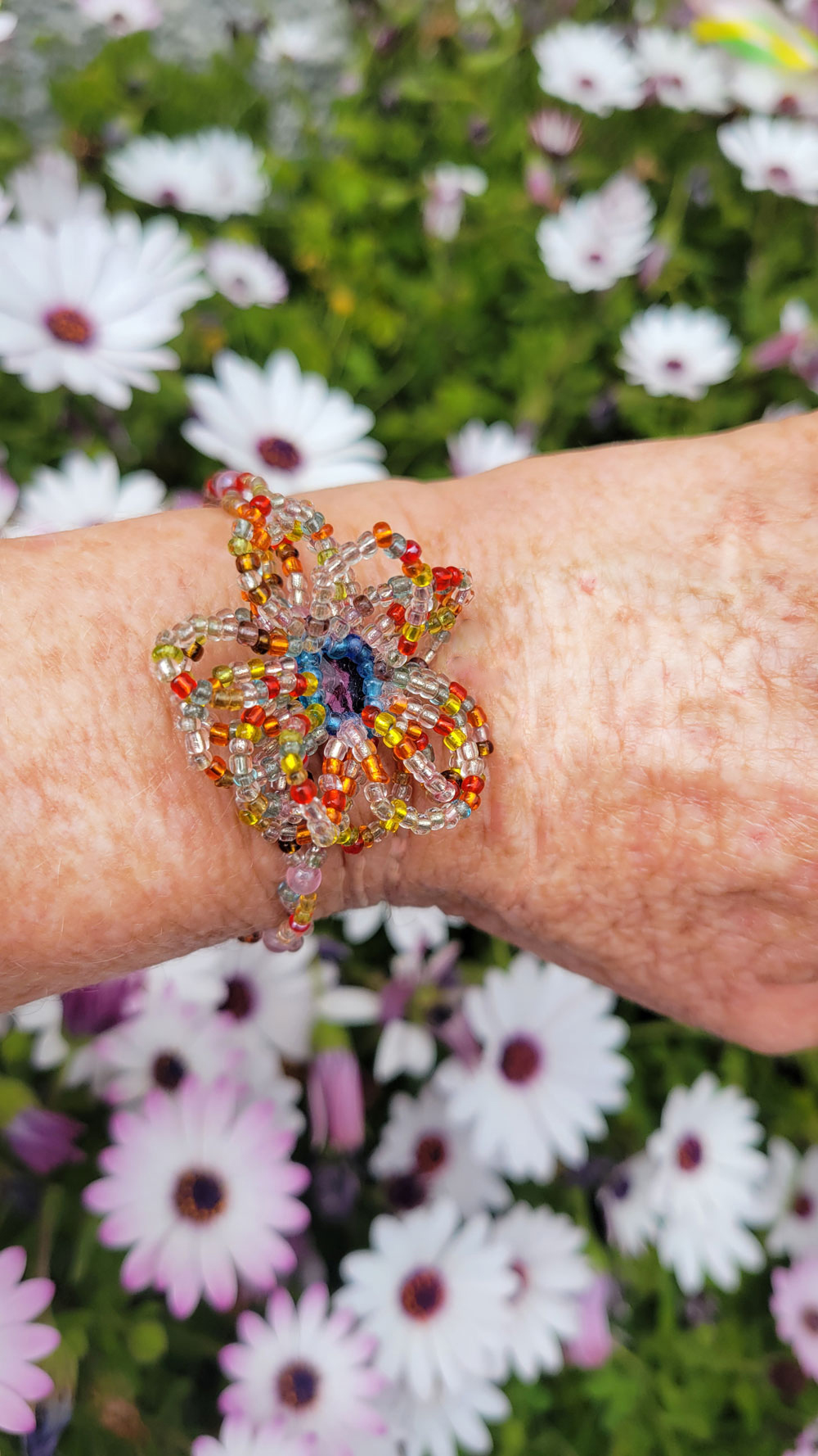 Bracelet fleur